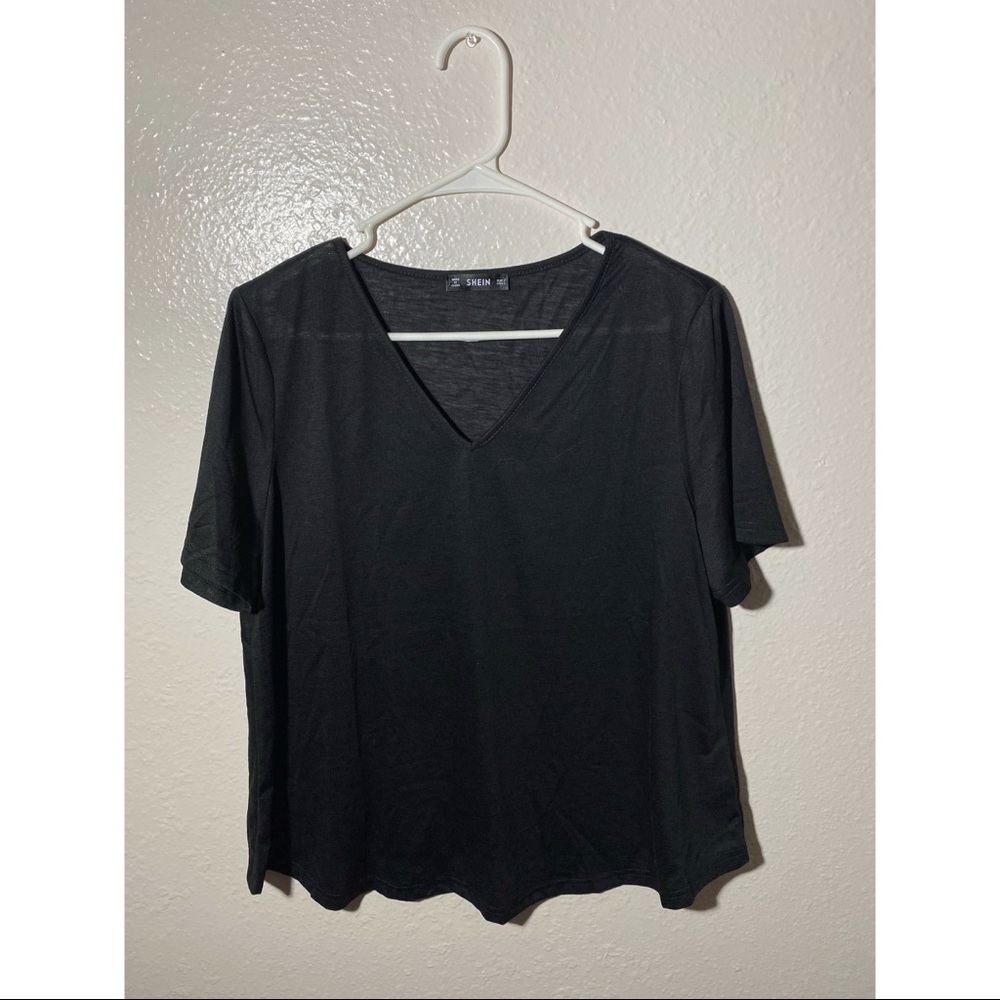 Black vneck